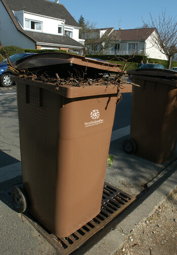 Poubelle déchets vegetaux